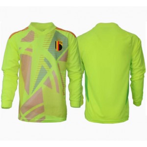 Fotbalové Dres Belgie Brankářské Venkovní Oblečení ME 2024 Dlouhý Rukáv